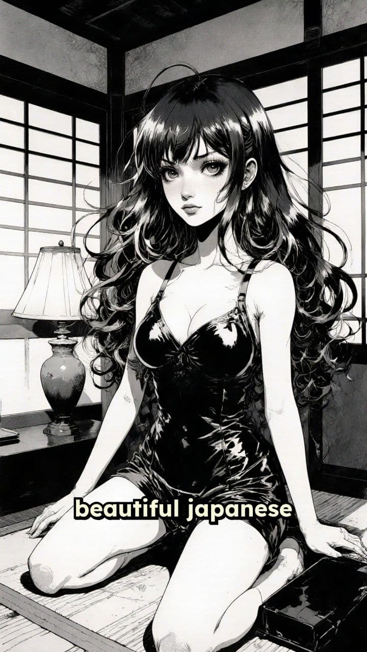 Anime Girl in Seductive Pose