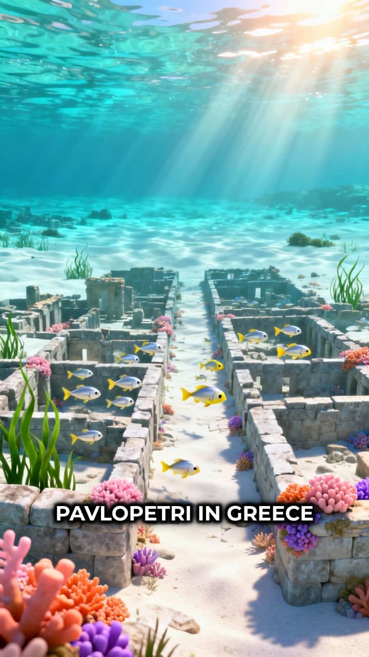 Pavlopetri: World’s Oldest Submerged Town