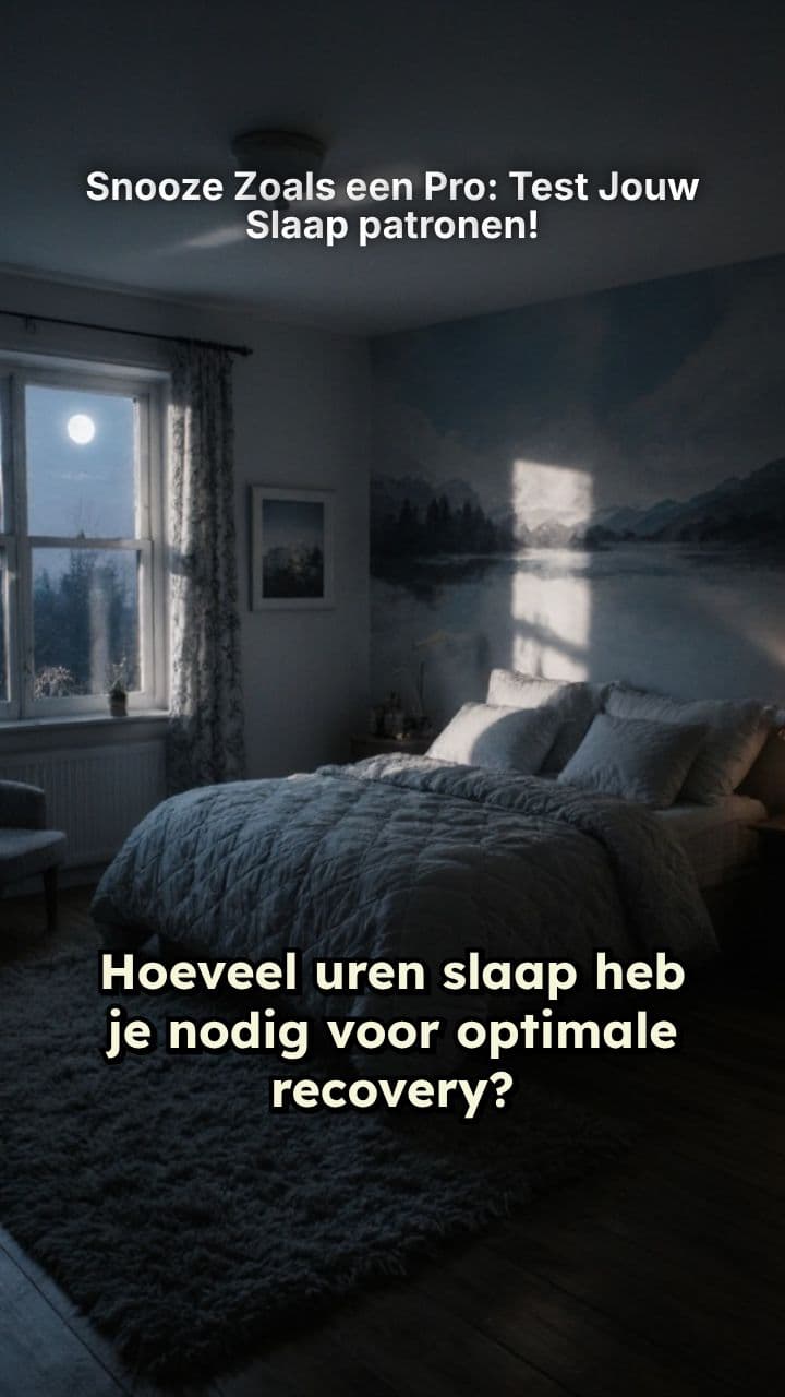 Snooze Zoals een Pro: Test Jouw Slaap patronen!