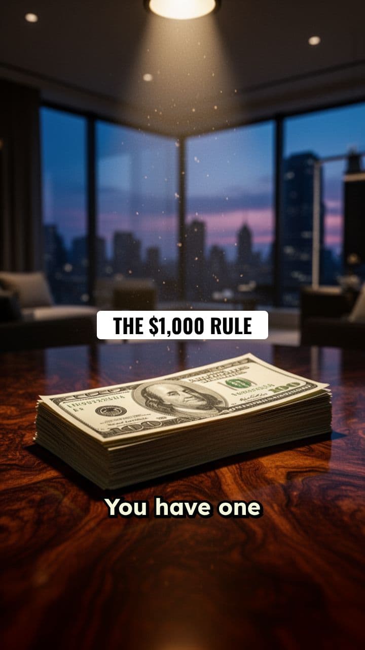 The $1,000 Rule