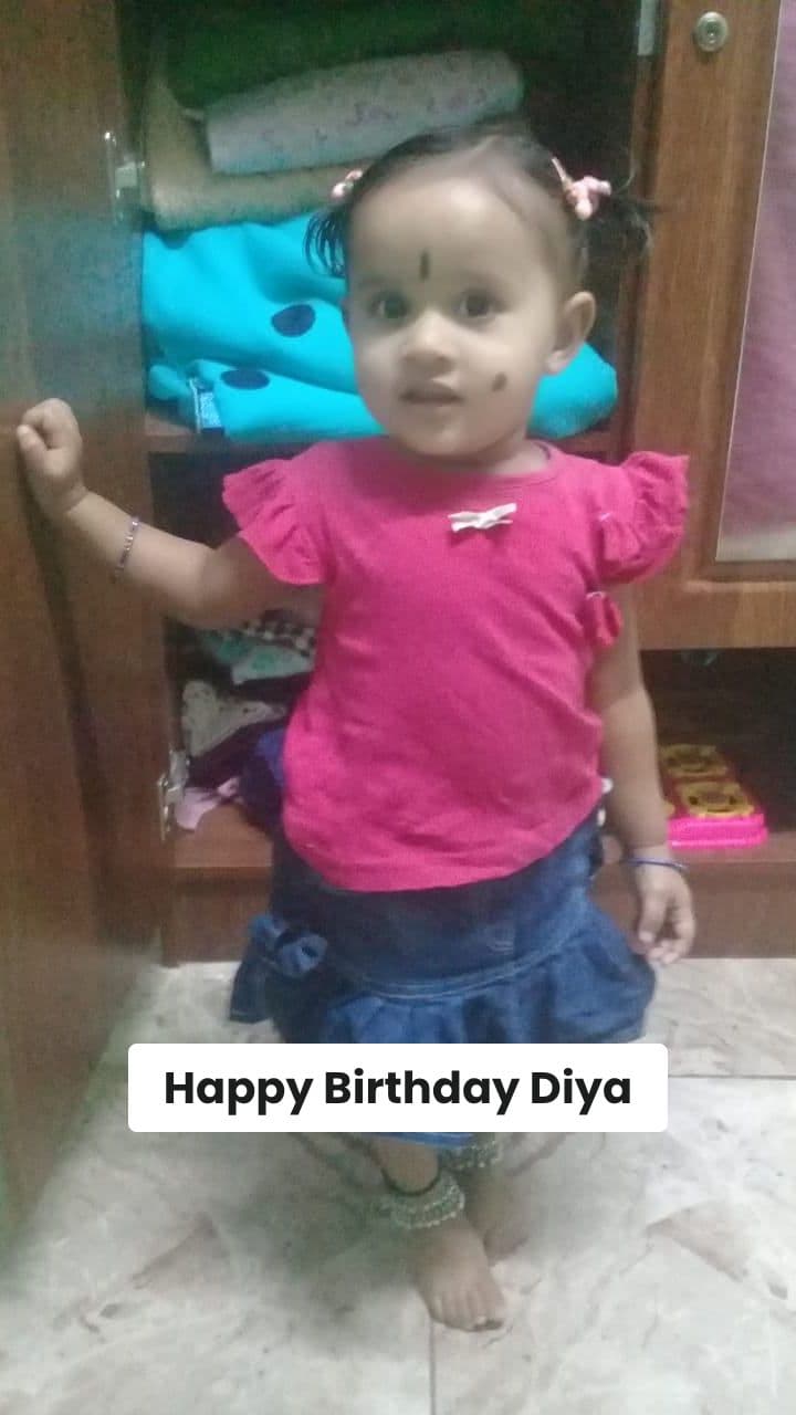 Happy Birthday Wishes for Diya