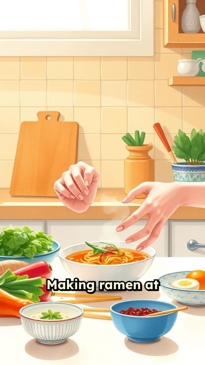 Quick Homemade Ramen in 15 Minutes