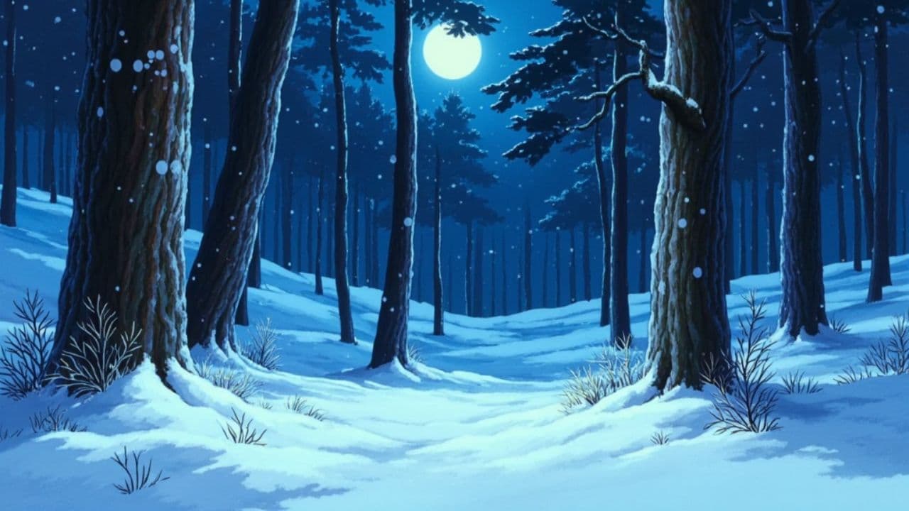 Snowy Forest Wanderer