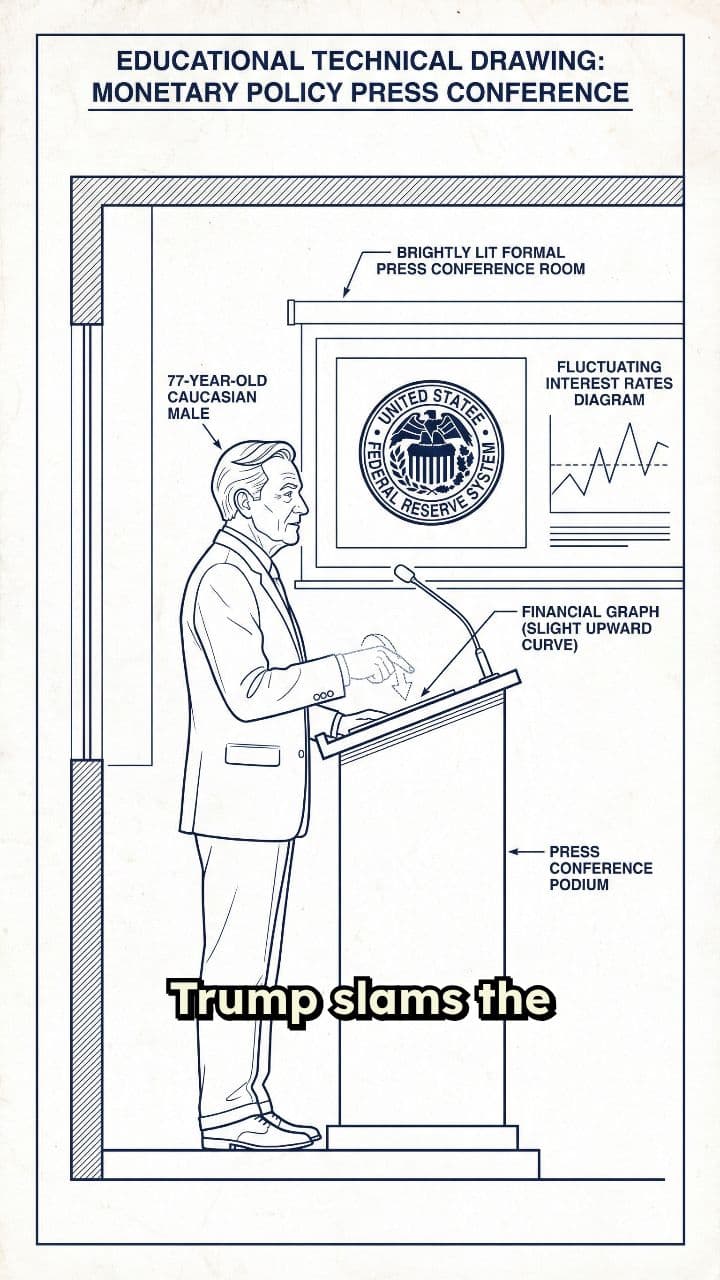 Trump Criticizes Fed's Interest Rate Strategy