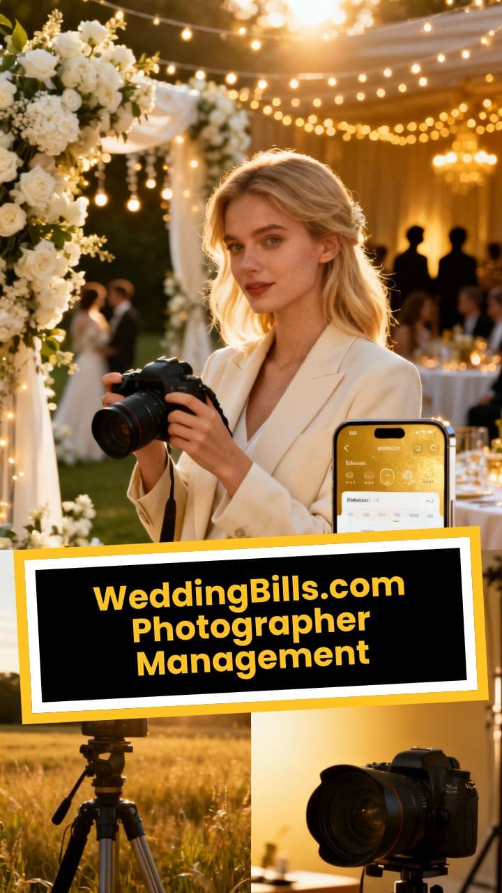 WeddingBills.com Photographer Management
