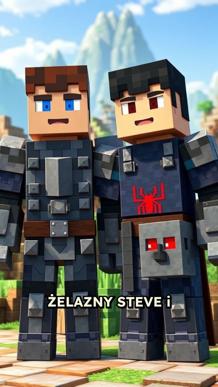 Przyjaciele na trampolinie