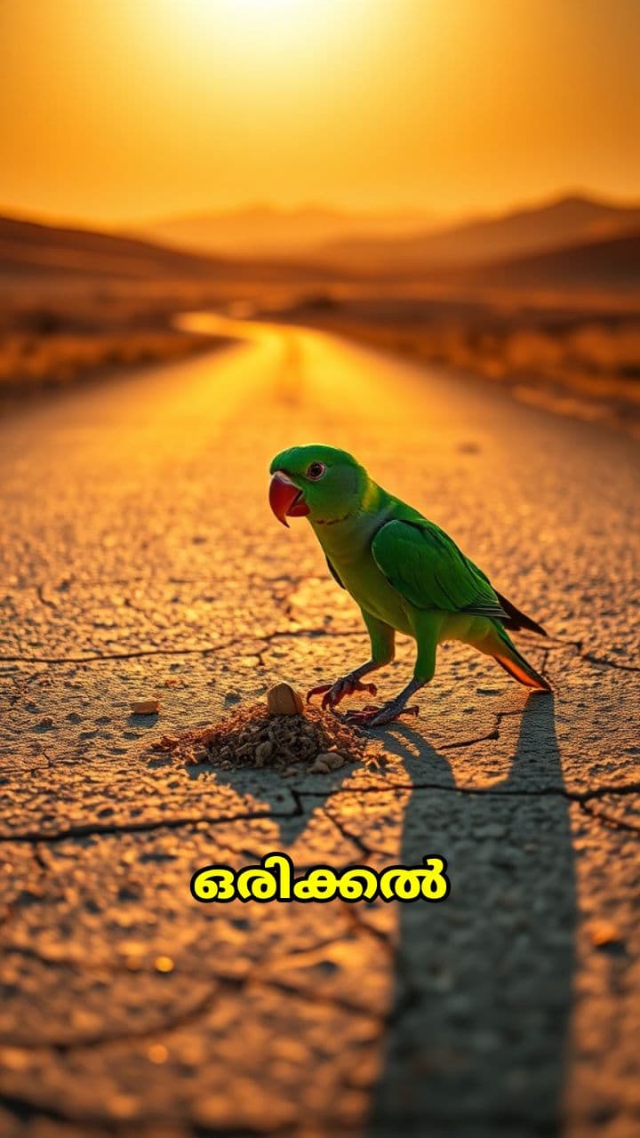 കുഞ്ഞു തത്തയും മാങ്ങാ മരവും