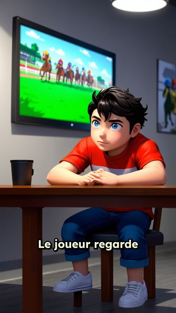 Pari sur une course de chevaux