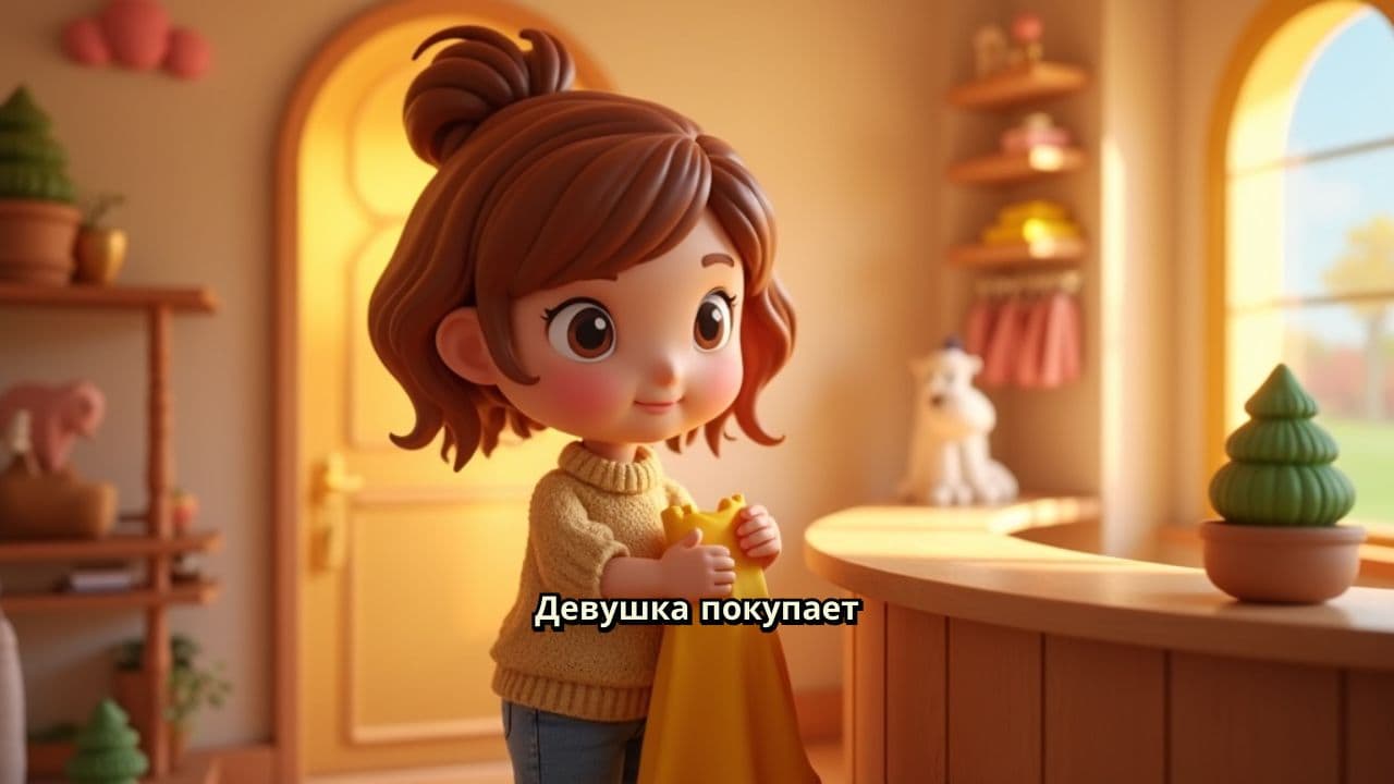 Желтое платье для девушки