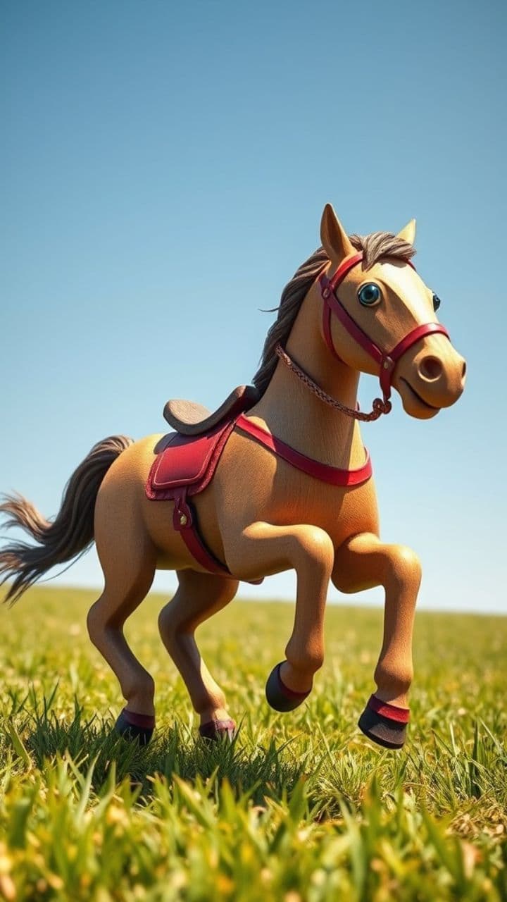 घोड़े की दौड़ और मस्ती