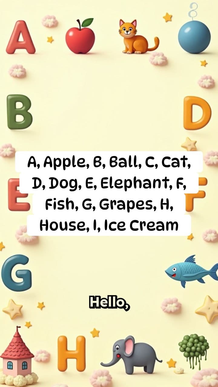 Alphabet Adventure: A to Z for Kids