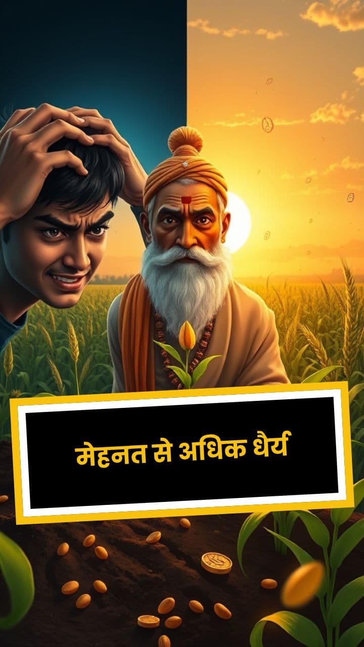 मेहनत से अधिक धैर्य