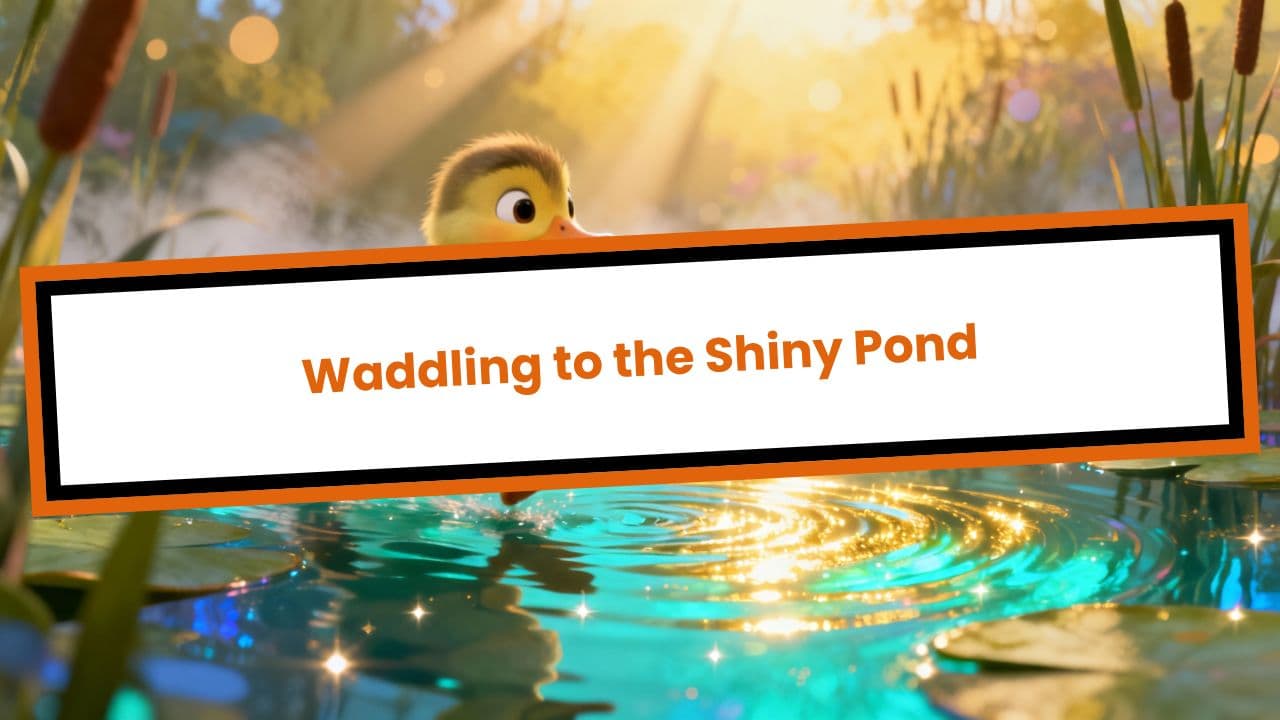 Waddling to the Shiny Pond