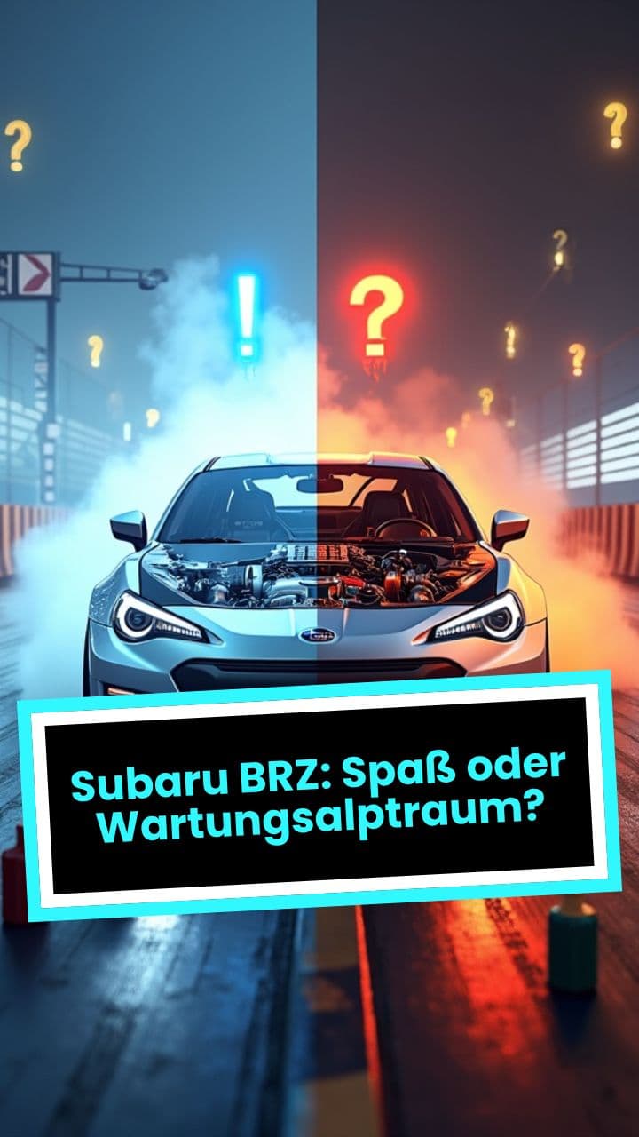 Subaru BRZ: Spaß oder Wartungsalptraum?