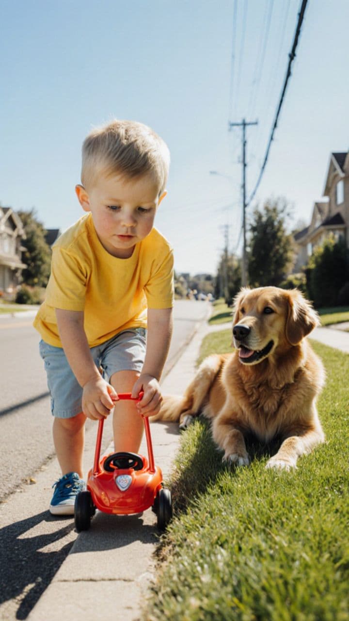 Hero Dog Saves Child