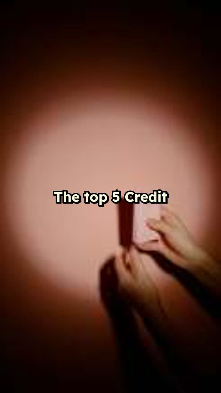 Top 5 Credit Score Mistakes