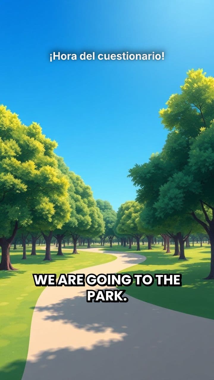 ¡Hora del cuestionario!