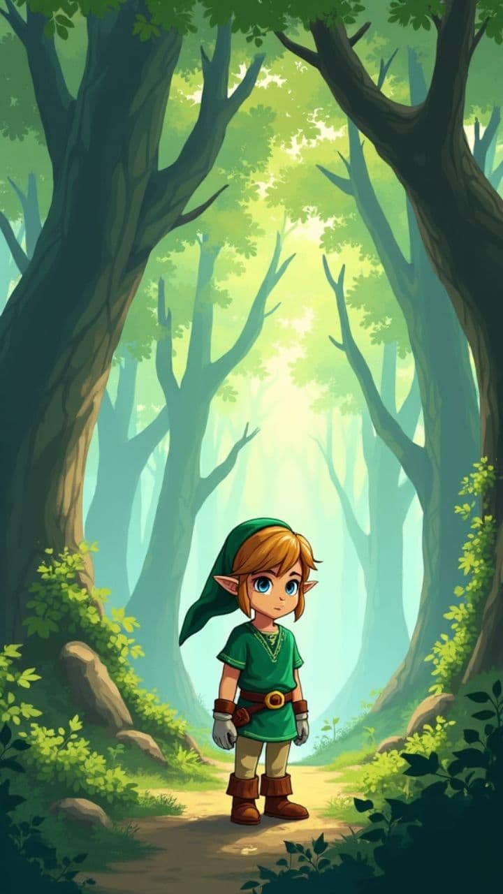 El héroe del tiempo en Hyrule