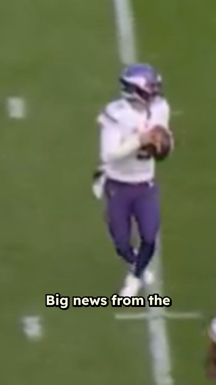 Vikings QB J.J. McCarthy in Concussion Protocol