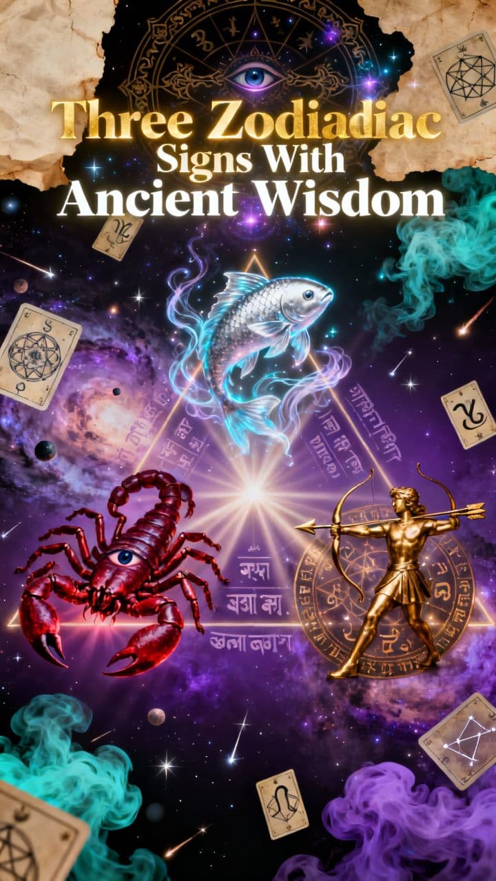 Three Zodiac Signs With Ancient Wisdom