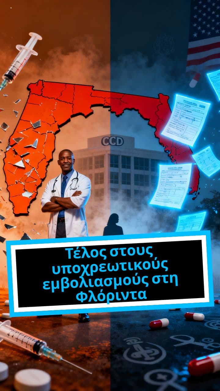 Τέλος στους υποχρεωτικούς εμβολιασμούς στη Φλόριντα