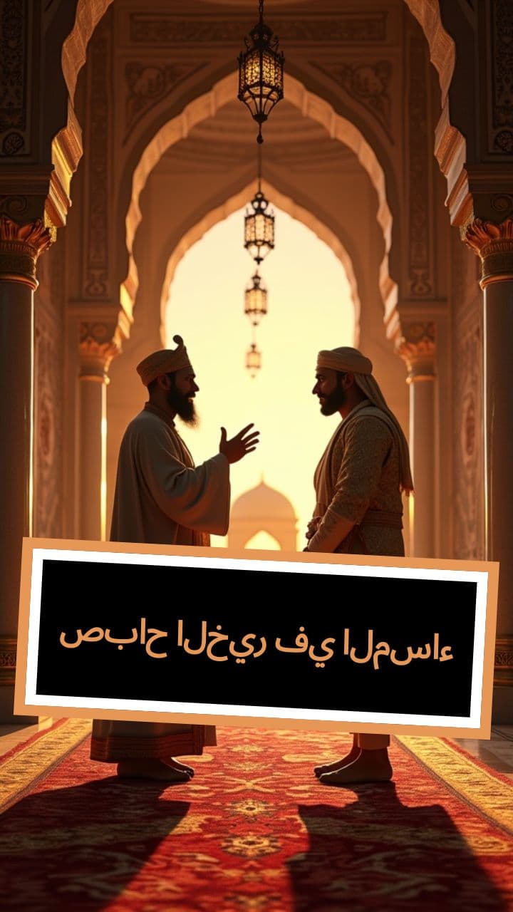 صباح الخير في المساء