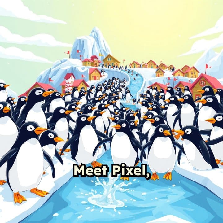 Pixel the Problem-Solving Penguin