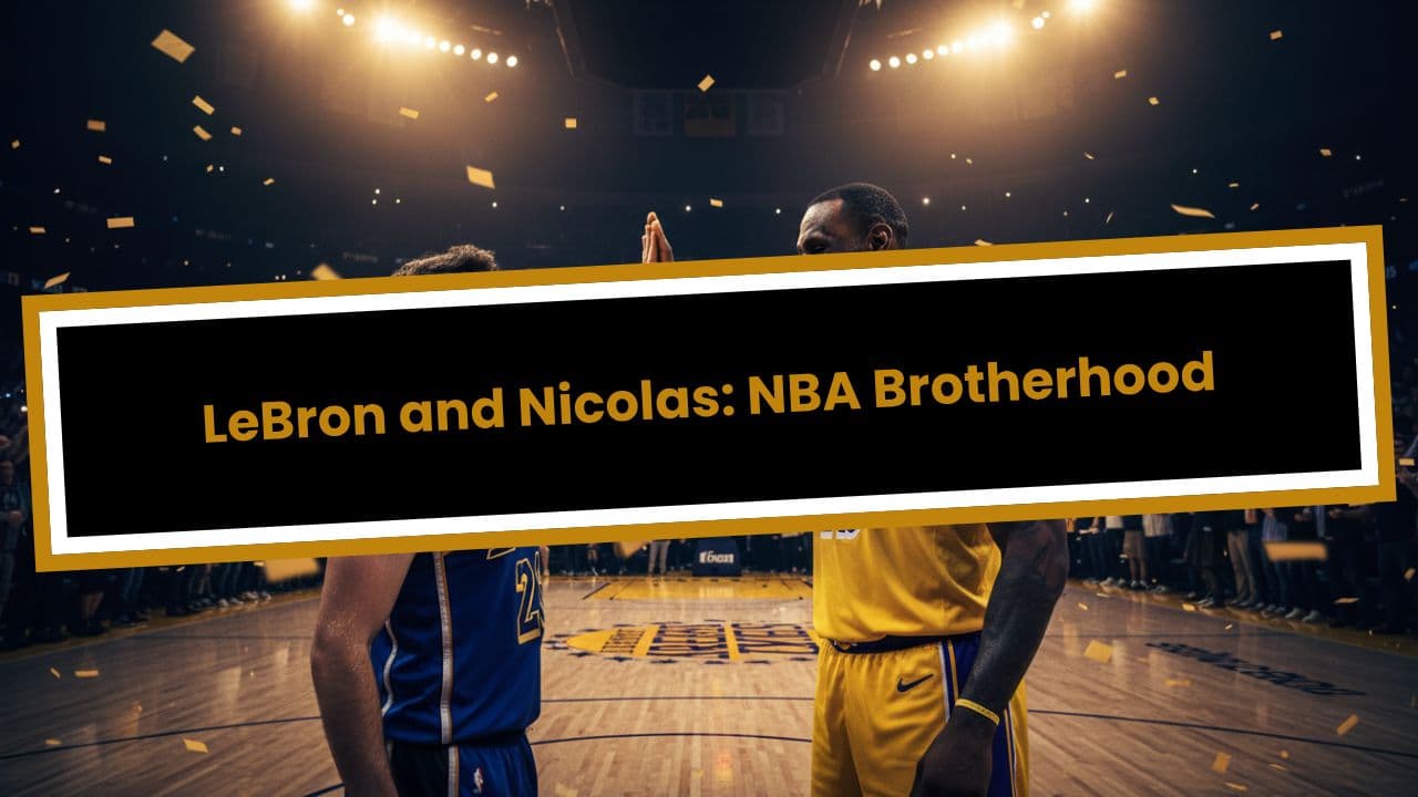 LeBron and Nicolas: NBA Brotherhood