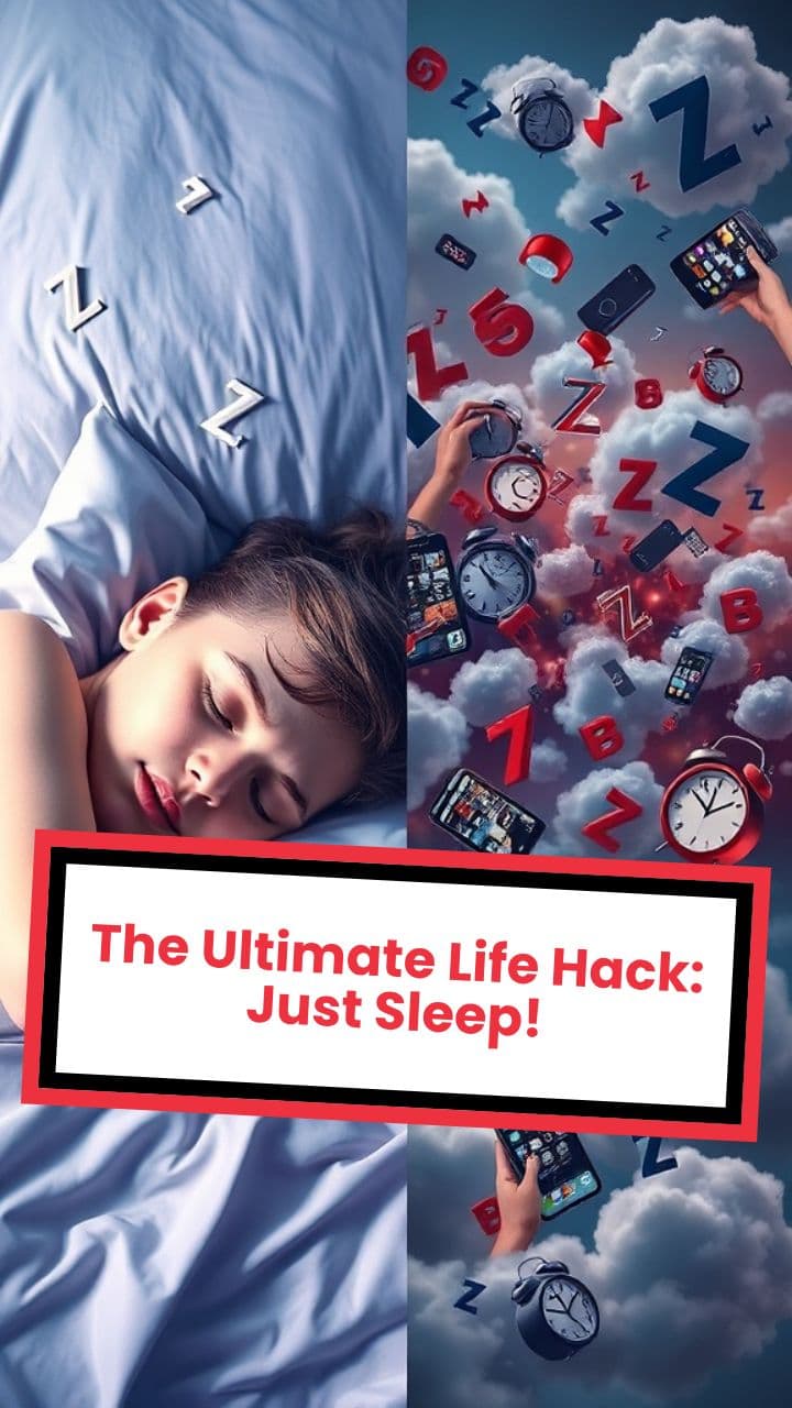 The Ultimate Life Hack: Just Sleep!