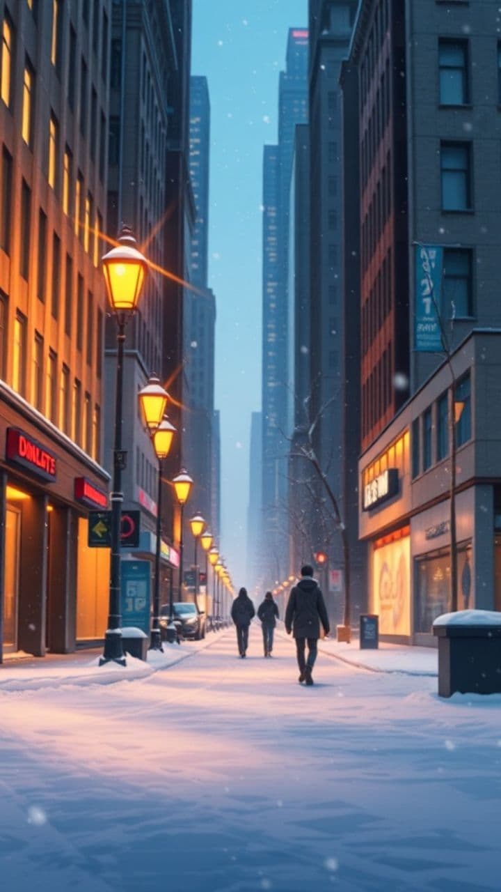 Город в празднике и грязи