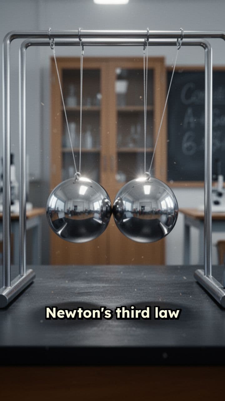 Newton’s Third Law in Action