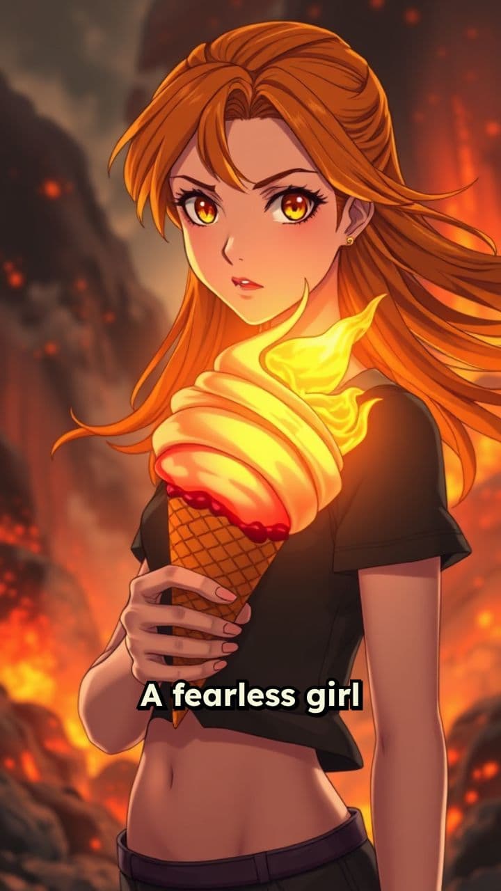 Volcanic Delight: A Fiery Treat