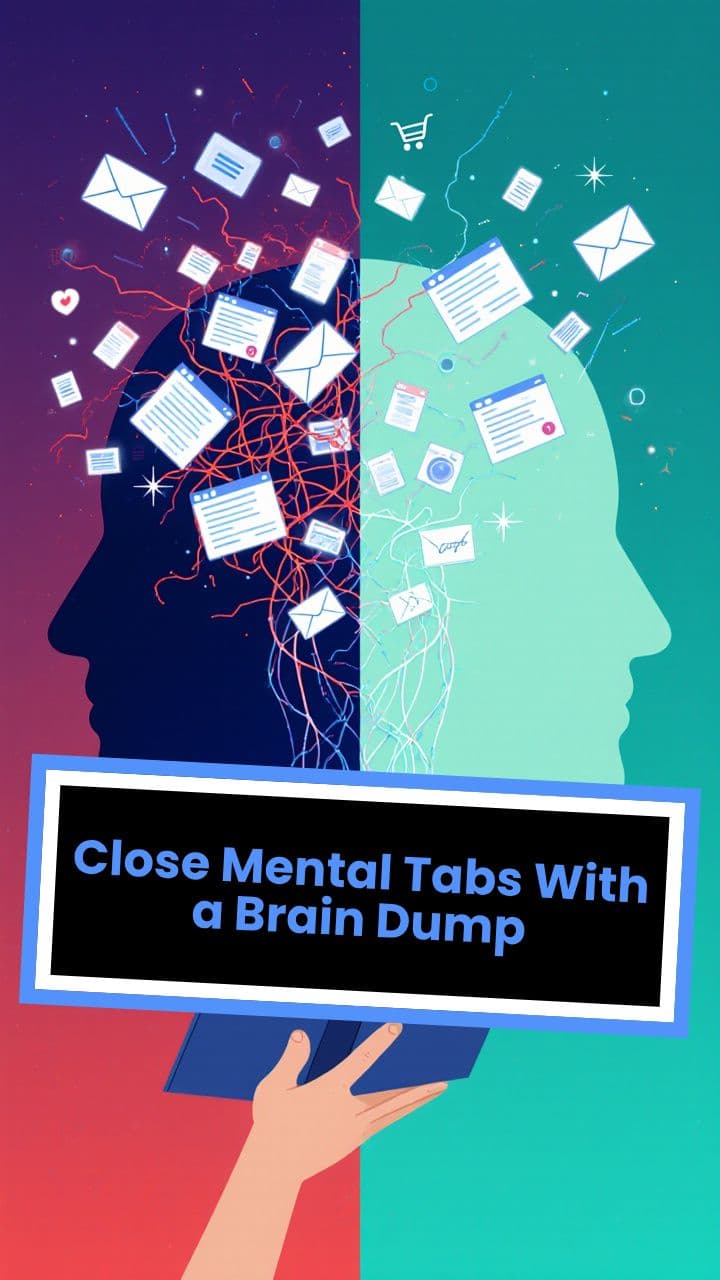 Close Mental Tabs With a Brain Dump