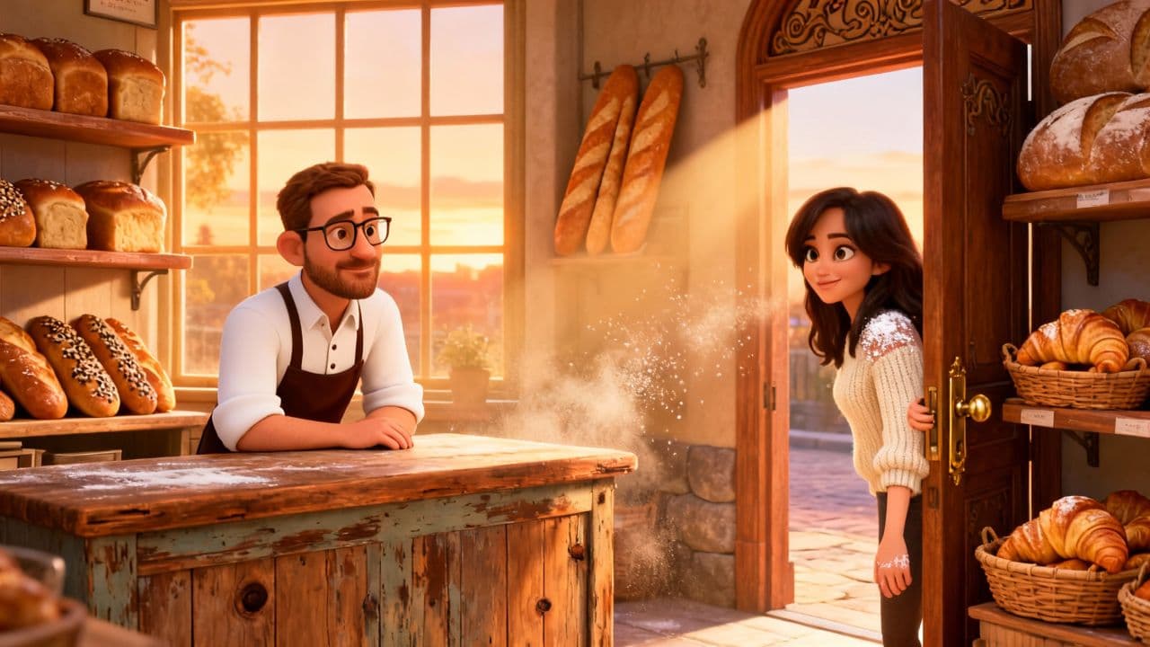 #8156 A Bakery's Golden Waltz