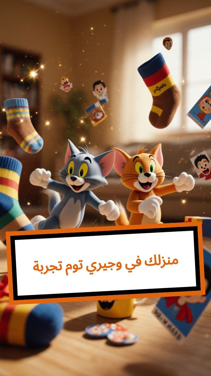 تجربة توم وجيري في منزلك