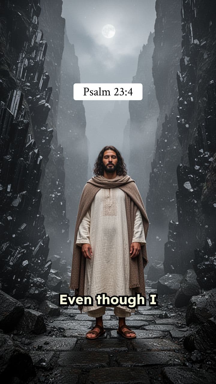 Psalm 23:4 - Walking with the Shepherd