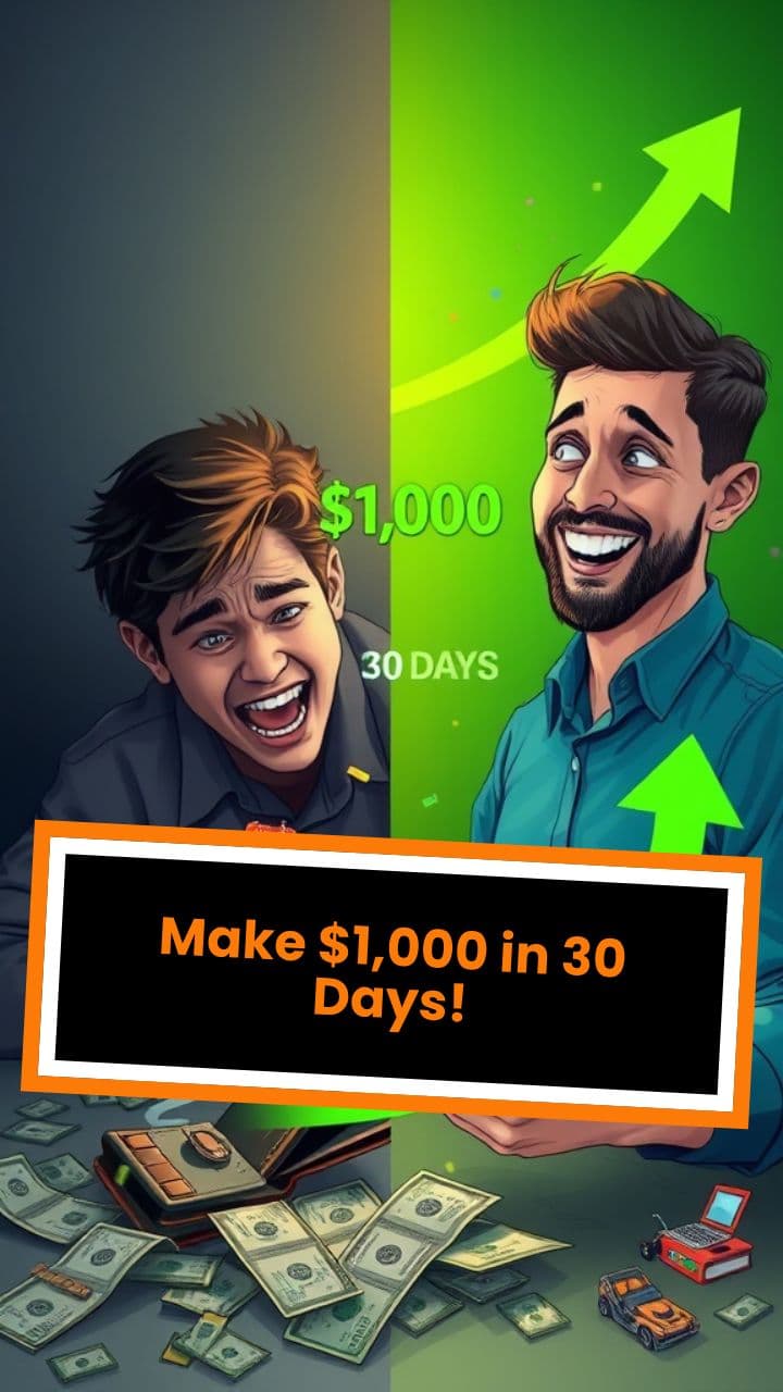 Make $1,000 in 30 Days!