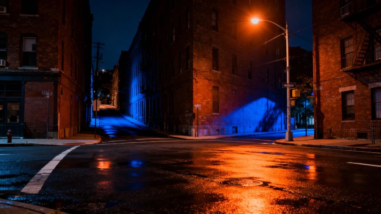 Concrete Throne Under a Sodium Sky