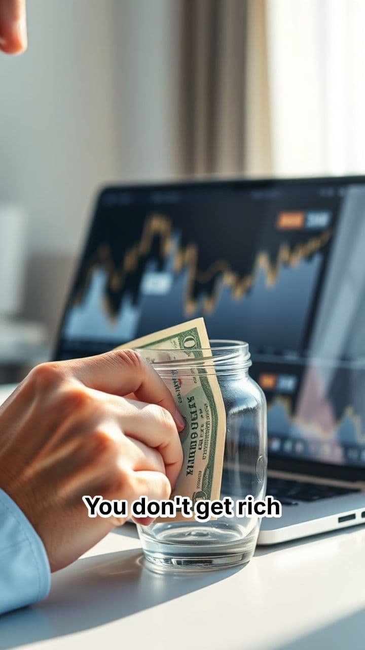 Saving Won't Make You Rich