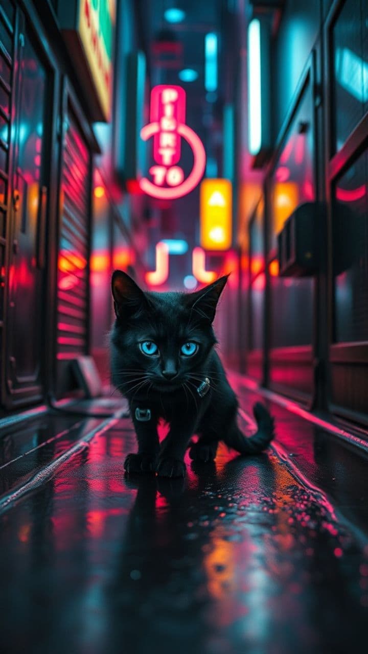 Risho's Redemption: A Sci-Fi Cat Tale