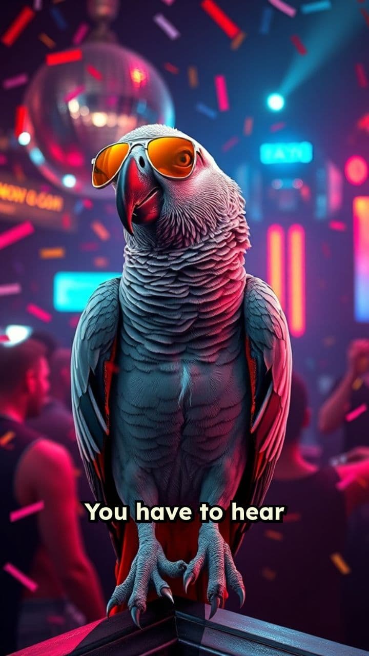 Loro Dio Una Tropezada: Party Parrot Anthem