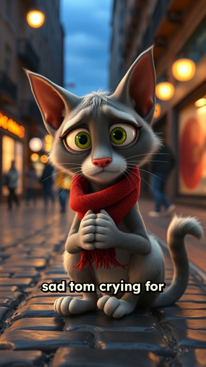 Hungry Tom Seeks Help in Town