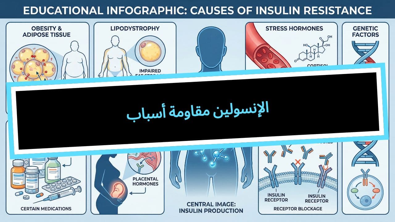 أسباب مقاومة الإنسولين