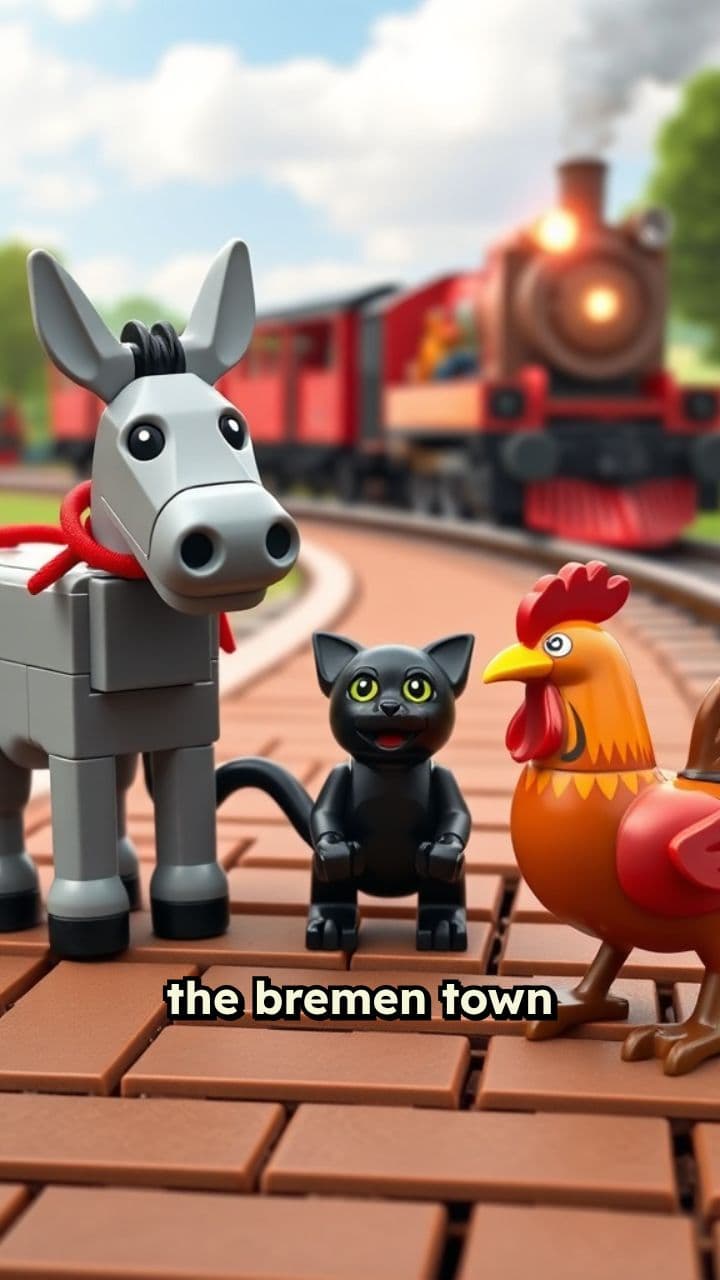 Bremen Town Musicians' Train Crash