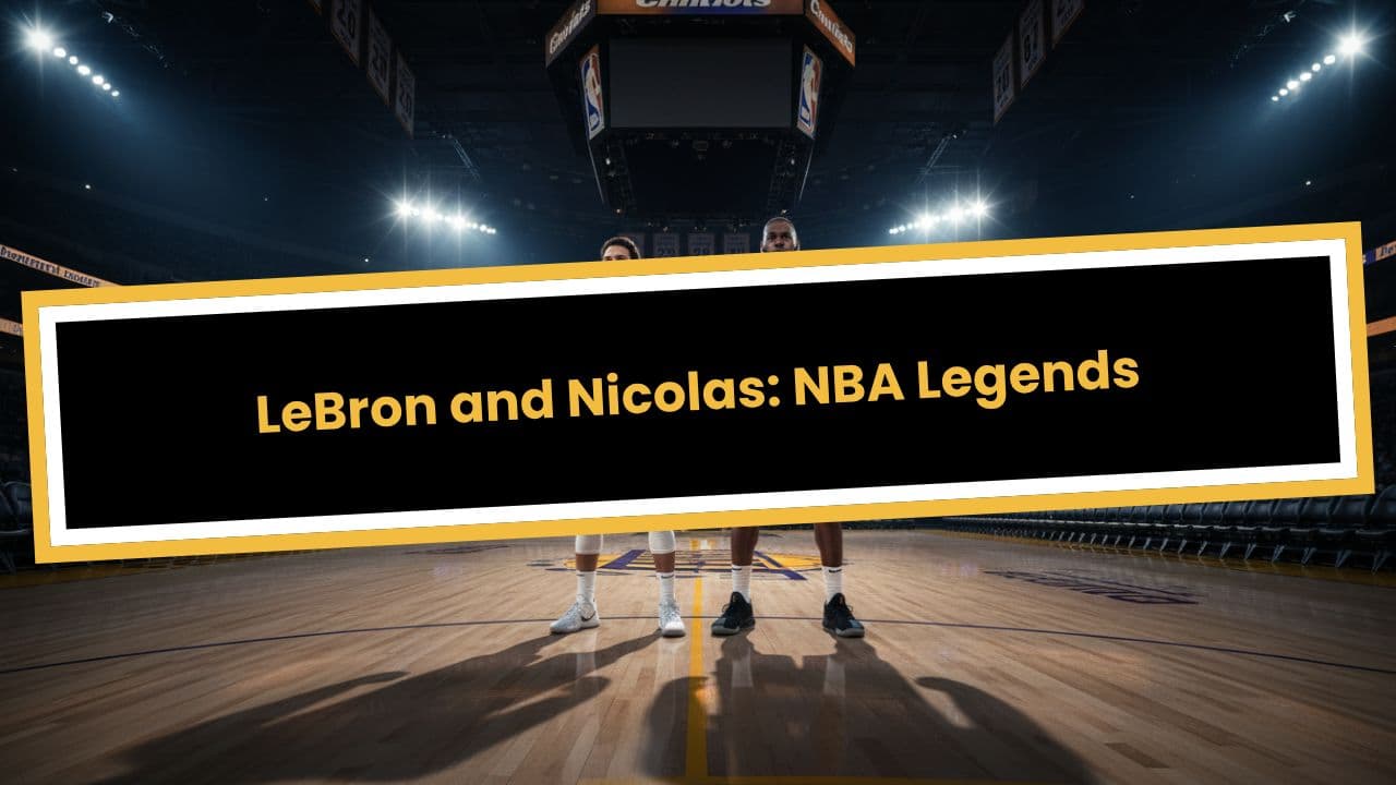 LeBron and Nicolas: NBA Legends
