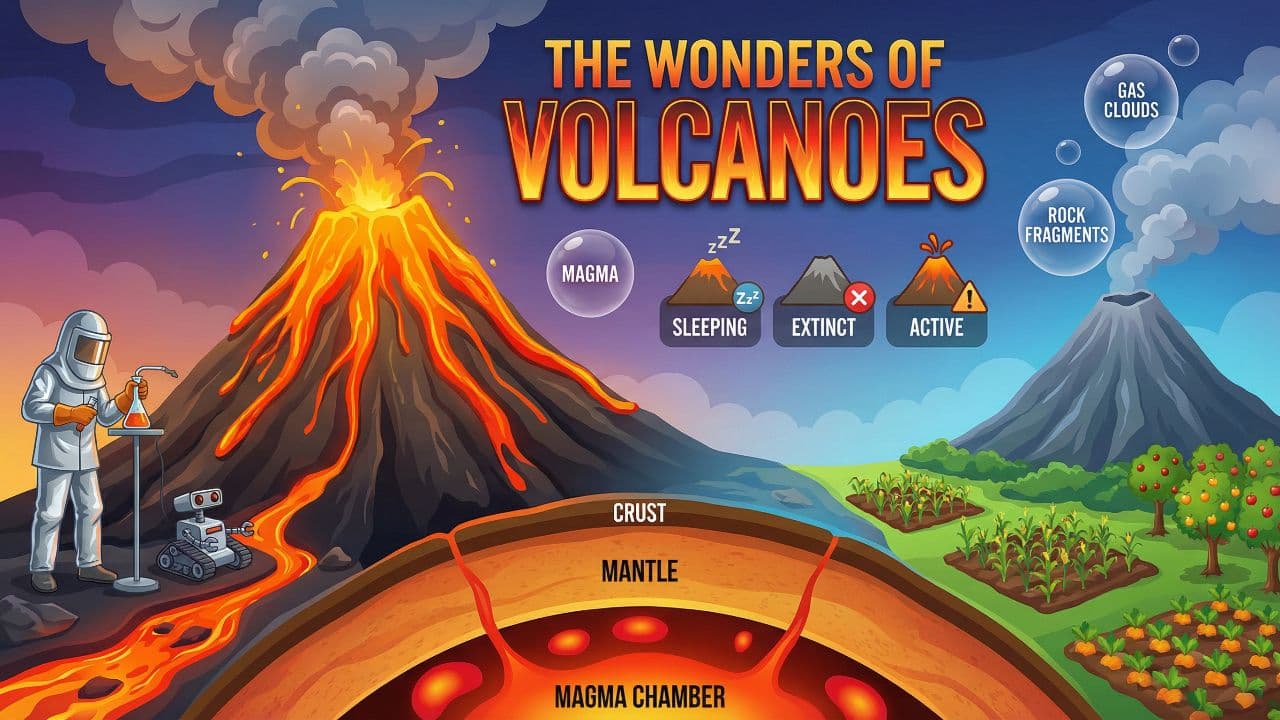 The Wonders of Volcanoes