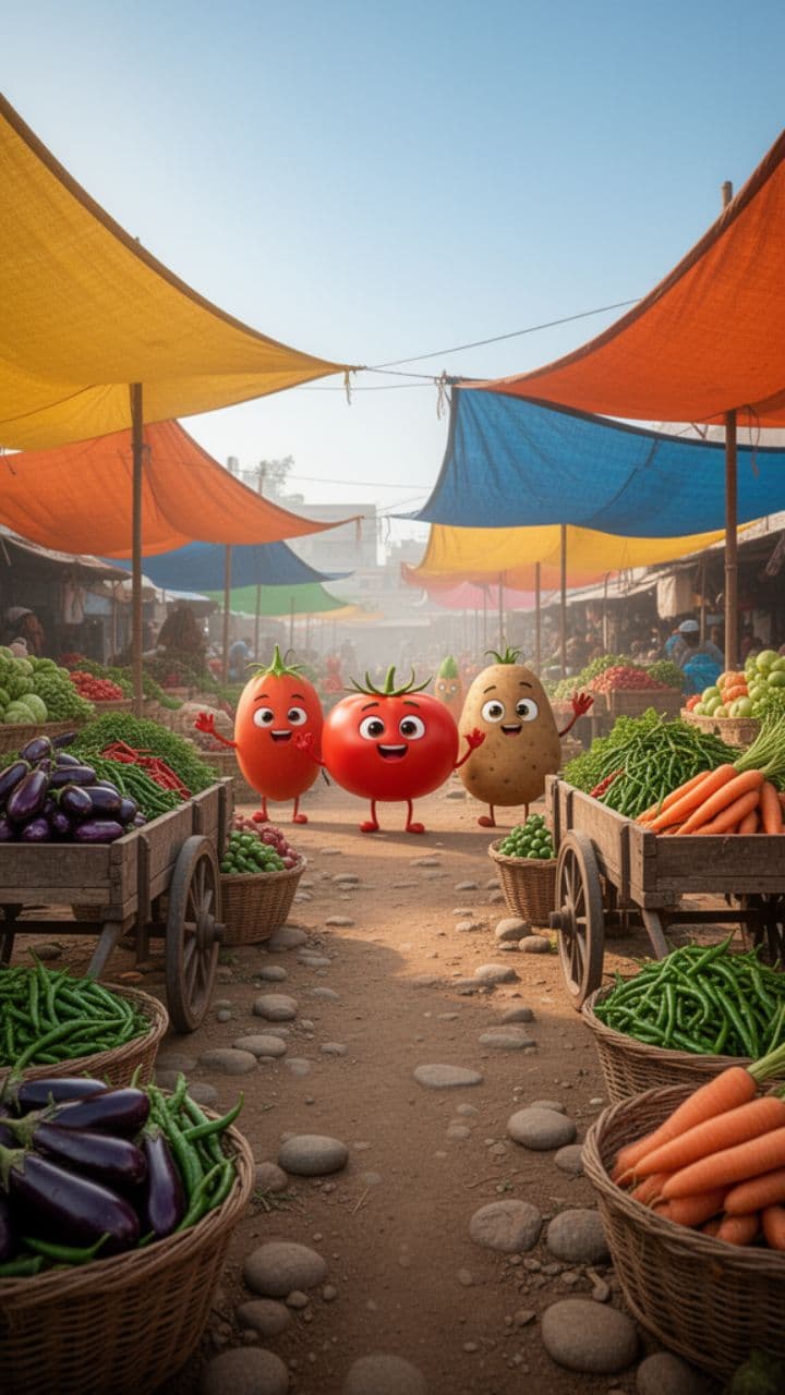 आओ बच्चों मंडी चले