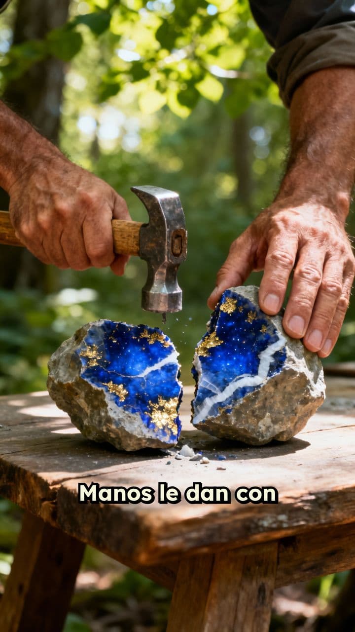 Martillo y lapislázuli en ASMR