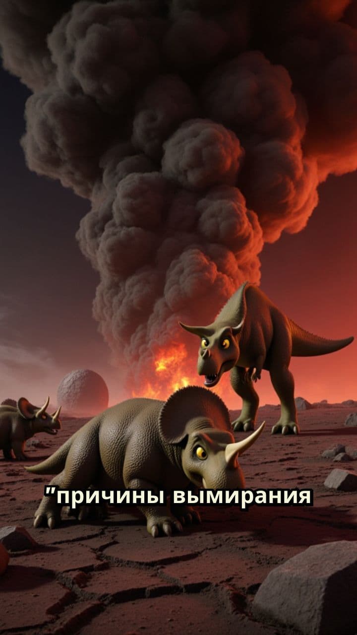 Причины вымирания динозавров