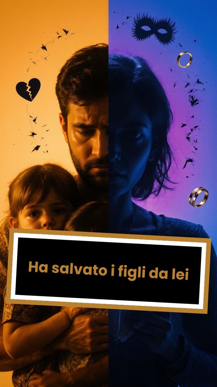 Ha salvato i figli da lei